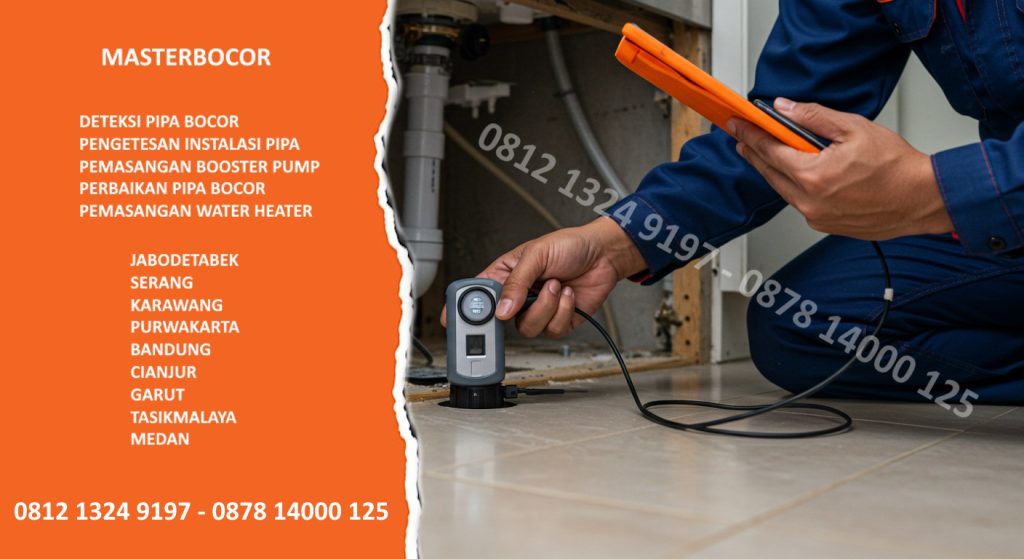 Jasa Pipa Bocor Medan Profesional